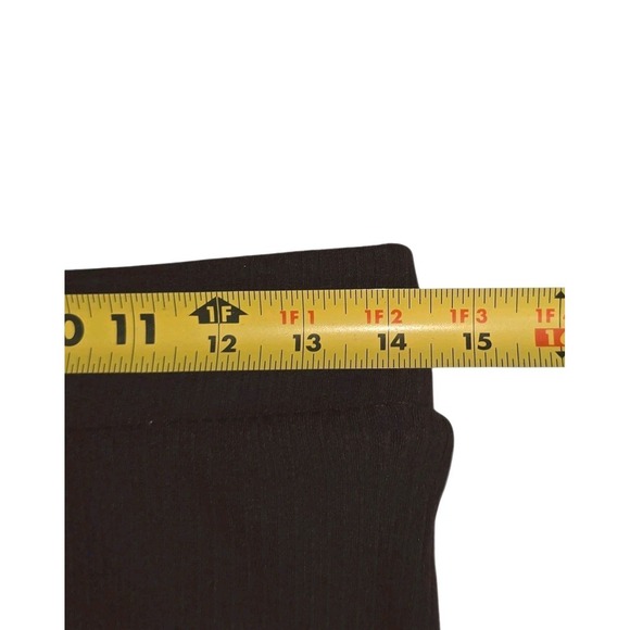 Bar III Womens Midi Skirt Size Medium Stretch Pencil Brown Pull‎ On - Picture 5 of 6